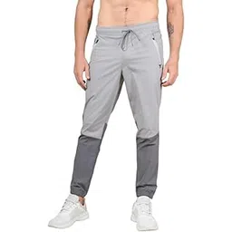technosport Mens Woven Regular Fit Activewear Joggers for Running, Gym, Sports and Regular Use Stretchable, Colorblock and Antimicrobial-picture-12