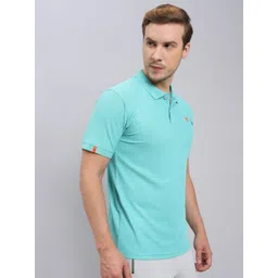 Technosport Polo Collar Antimicrobial Slim Fit Sports T-Shirt-picture-20