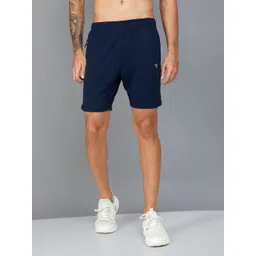 technosport Solid Men Blue Sports Shorts-picture-17