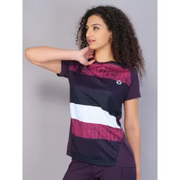 Technosport Striped Antimicrobial T-shirt-picture-14