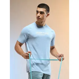 Technosport Typography Printed Round Neck Anti Static Technocool+ Slim Fit T-Shirt-picture-34