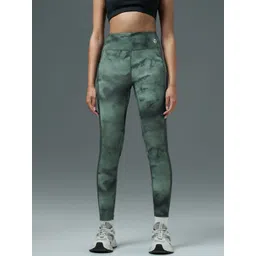 Technosport Women Colourblocked Slim Fit Sports Tights With Elasto Plus-picture-32