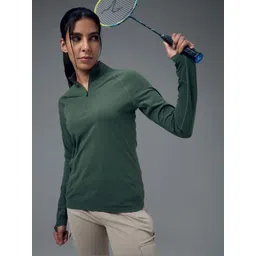 Technosport Women High Neck Antimicrobial Slim Fit T-shirt-picture-26