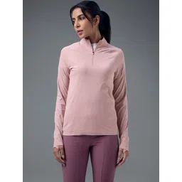 Technosport Women High Neck Antimicrobial Slim Fit T-shirt-picture-18