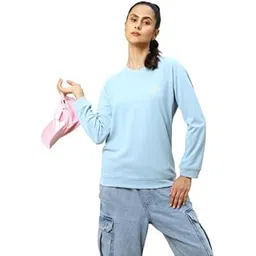 technosport Women's Cotton Crew Neck Sweatshirt-picture-50