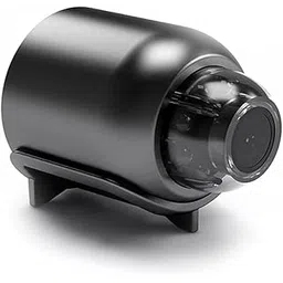 TECHNOVIEW WiFi 1080p Wired Small Size Camera Hd Audio Video Recording Work with Power Dc 5V 24 Hours Working Security Camera Digital Video Recorder Mini - Black-image-37