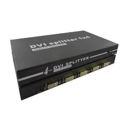 Techut 4 Port Dvi Splitter 1 In 4 Out Media Streaming Device (Black)-image-19