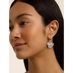 Ted Baker Crystal Flower Drop Earrings-picture-36