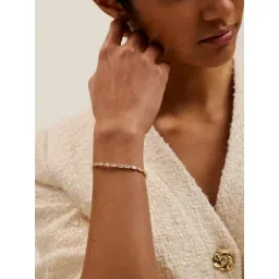 Ted Baker ISELA: Crystal Baguette Slinky Adjustable Bracelet-picture-48