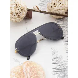 Ted Smith Adults Aviator Sunglasses with UV Protected Lens NOLIMIT_C2-GOLD-picture-13