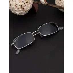 Ted Smith Black Rectangular UV Protection Unisex Sunglasses-picture-46