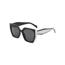 Ted Smith Black Square UV Protection Unisex Sunglasses-picture-18