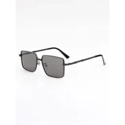 Ted Smith Black UV Protection Square Unisex Sunglasses-picture-35