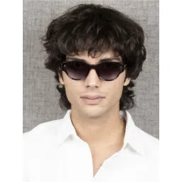 Ted Smith Blue Round UV Protection Unisex Sunglasses-picture-15