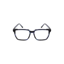 Ted Smith Blue Square Unisex Eyewear Frames - CARVAN2_C5 image 2