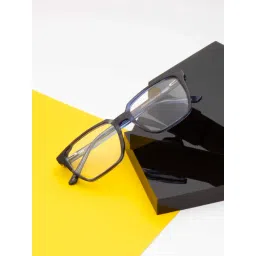 Ted Smith Blue Square Unisex Eyewear Frames - CARVAN2_C5 image 5
