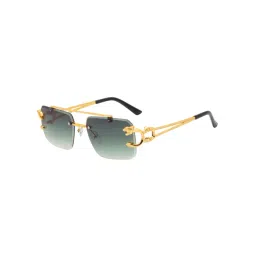 Ted Smith Green Aviator UV Protection Unisex Sunglasses-picture-27