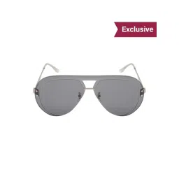 Ted Smith Grey Aviator UV Protection Unisex Sunglasses-picture-19