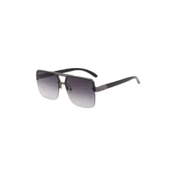 Ted Smith Grey Aviator UV Protection Unisex Sunglasses-picture-10