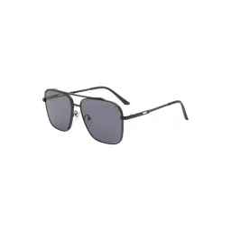 Ted Smith Grey Rectangular UV Protection Unisex Sunglasses-picture-12