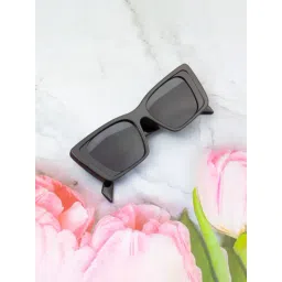 Ted Smith Grey Square UV Protection Unisex Sunglasses-picture-22