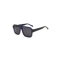 Ted Smith Grey Square UV Protection Unisex Sunglasses-picture-33