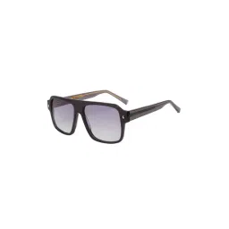 Ted Smith Grey Square UV Protection Unisex Sunglasses-picture-34