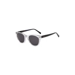 Ted Smith Grey Square UV Protection Unisex Sunglasses image 1