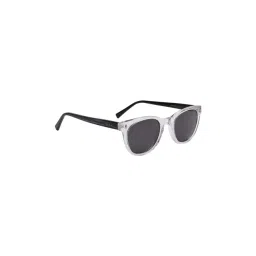 Ted Smith Grey Square UV Protection Unisex Sunglasses image 3