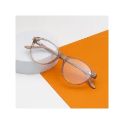 TED SMITH Light Brown Cat Eye Premium Italian Acetate Frame For Women (SCARLET_C4)-picture-10