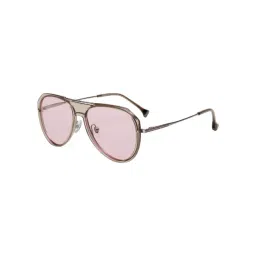 Ted Smith Pink UV Protection Aviator Unisex Sunglasses-picture-25