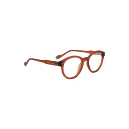 Ted Smith Premium Italian Brown Round Unisex Eye Frames image 3