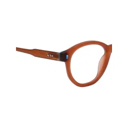 Ted Smith Premium Italian Brown Round Unisex Eye Frames image 5