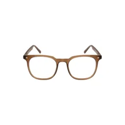 Ted Smith Premium Italian Brown Square Unisex Eye Frames-picture-15