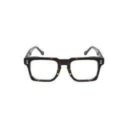 Ted Smith Premium Italian Brown Square Unisex Eye Frames-picture-19