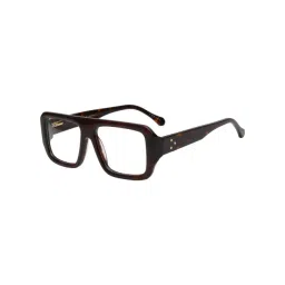 Ted Smith Premium Italian Brown Square Unisex Eye Frames-picture-16
