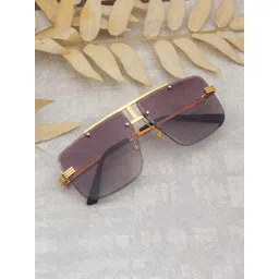 Ted Smith Unisex Aviator Sunglasses with UV Protected Lens-picture-25