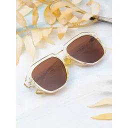 Ted Smith Unisex Aviator Sunglasses with UV Protected Lens-picture-23