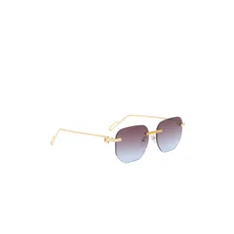 Ted Smith Unisex Aviator Sunglasses with UV Protected Lens image 5