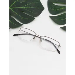 Ted Smith Unisex Half Rim Rectangle Frames image 1