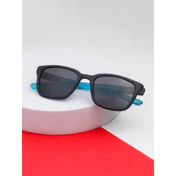 Ted Smith Unisex Half Rim Wayfarer Sunglasses-picture-11