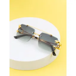 TED SMITH Unisex Rectangle Uv Protection Green Sunglass-Jaguar 2_C4-picture-14