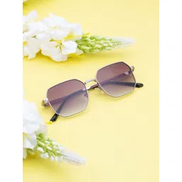 Ted Smith Unisex Square Sunglasses with UV Protected Lens CHOPPER_C4-picture-15