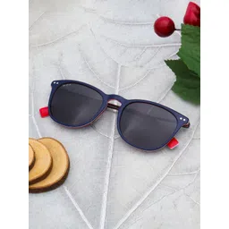 Ted Smith Unisex Wayfarer Sunglasses with Polarised Lens-MARVIN_C4-picture-15