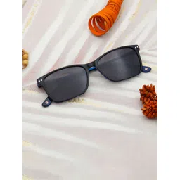 Ted Smith Unisex Wayfarer Sunglasses with UV Protected Lens-picture-37