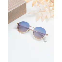 Ted Smith Unisex Yellow Lens Round Sunglasses with UV Protected Lens-picture-21