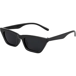 ted smith UV Protection Cat-eye Sunglasses (51) (For Women, Black) (TS-ALLBLK_BLK)-picture-12