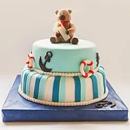 Teddy Bear 2 Tier Truffle Cake 15 Kg-picture-36