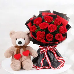 Teddy N Rose Love Combo-picture-23