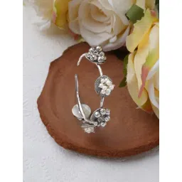 Teejh Amani Pearl and Silver Oxidized Bracelet for Women-picture-31